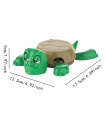 Parody Tortoise Coaster - Green